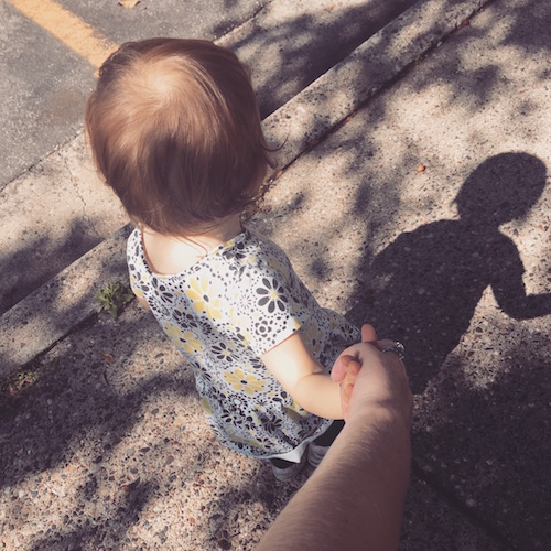 Ali holding hands with a cute girl